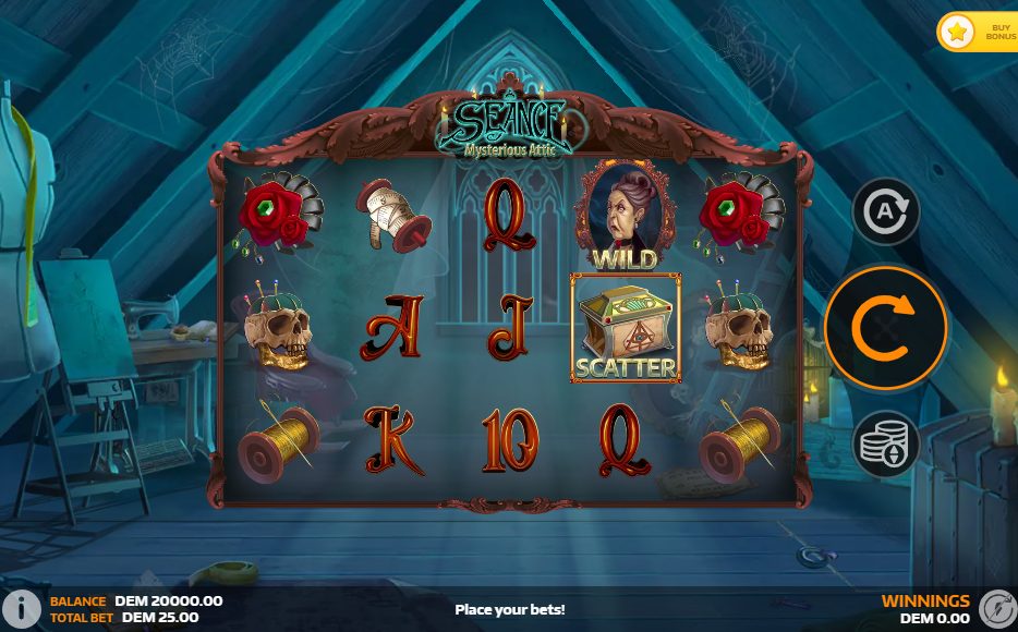Seance Mysterious Attic: A Free Guide to Online Casino Slot Game
